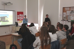 Incontro con la studentessa tedesca Marie Bauer nell'ambito dello studio della lingua tedesca