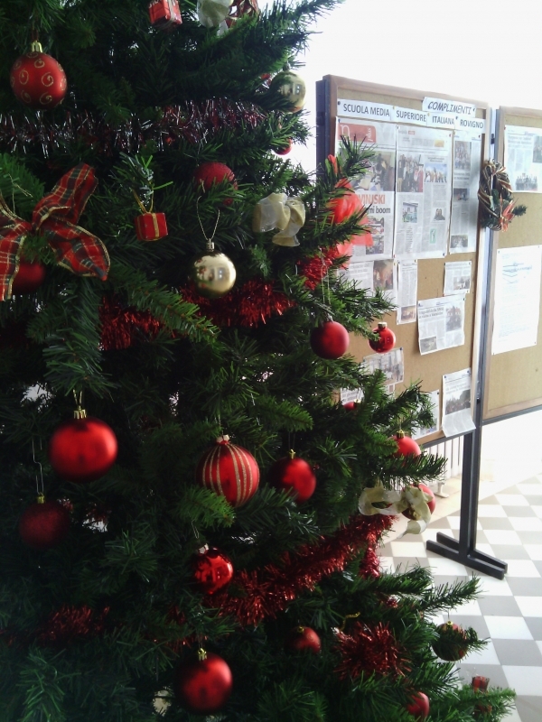 Clima natalizio presso la S.M.S.I