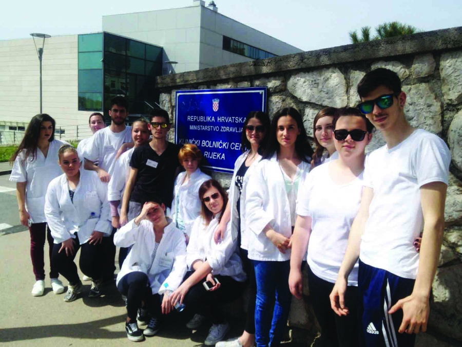 I fisioterapisti in visita agli ospedali fiumani e al centro di Thalassoterapia di Abbazia