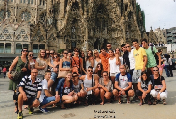 Gita dei maturandi in Spagna  (31 agosto &ndash; 6 settembre 2013)