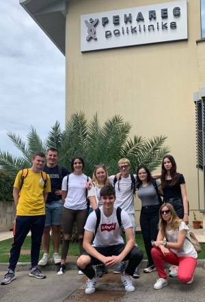 Visita al policlinico Peharec e alla Scuola di medicina di Pola