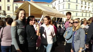 Partecipazione alla manifestazione "La Giornata del nastro rosa"