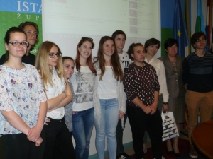 Premiazione al concorso "Bježi-Via"