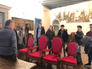 Visita al Palazzo comunale e alla Sala Consiliare della Citt&agrave; di Rovigno