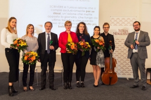 La prof.ssa Maria Sciolis e Lara Kercan premiate al concorso "Istria Nobilissima"