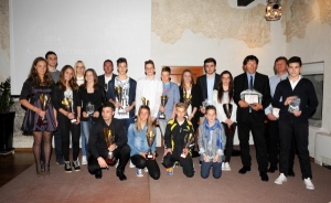 Premiazione dei migliori sportivi dell'UI 2014
