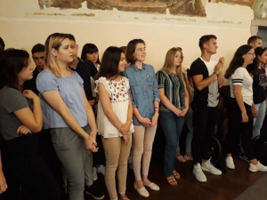 Gli alunni meritevoli ricevuti dal sindaco di Rovigno