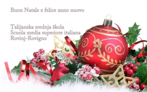 Gli auguri di Natale dei cantanti della CI di Rovigno