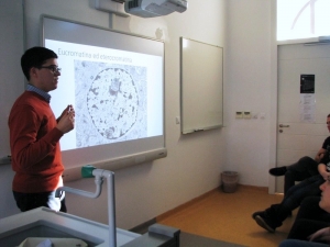 Conferenza sulla biochimica molecolare tenuta dal giovane ricercatore Stefan Petrović