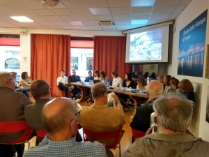 Presentazione del progetto &bdquo;Lungo la ferrovia Rovigno-Canfanaro&ldquo; a Trieste