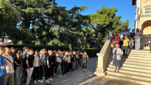 Primo giorno di scuola alla SMSIR!