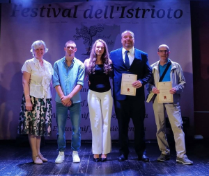 GRANDI SODDISFAZIONI PER I NOSTRI  STUDENTI AL CONCORSO LETTERARIO E VIDEO NELL'AMBITO DEL XIV FESTIVAL DELL'ISTRIOTO!