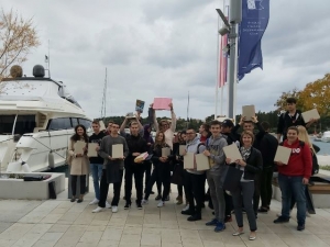 Visita all'albergo Grand Park e all'ACI Marina di Rovigno