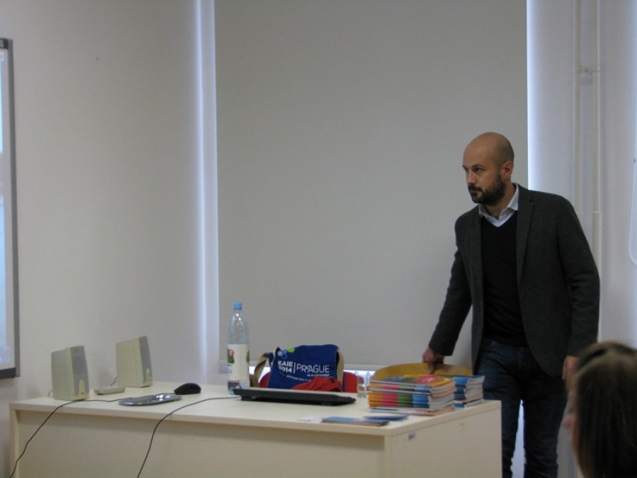 Incontro con il rappresentante dell'Universit&agrave; Ca' Foscari di Venezia