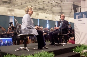 I MATURANDI INCONTRANO  VIVANE REDING