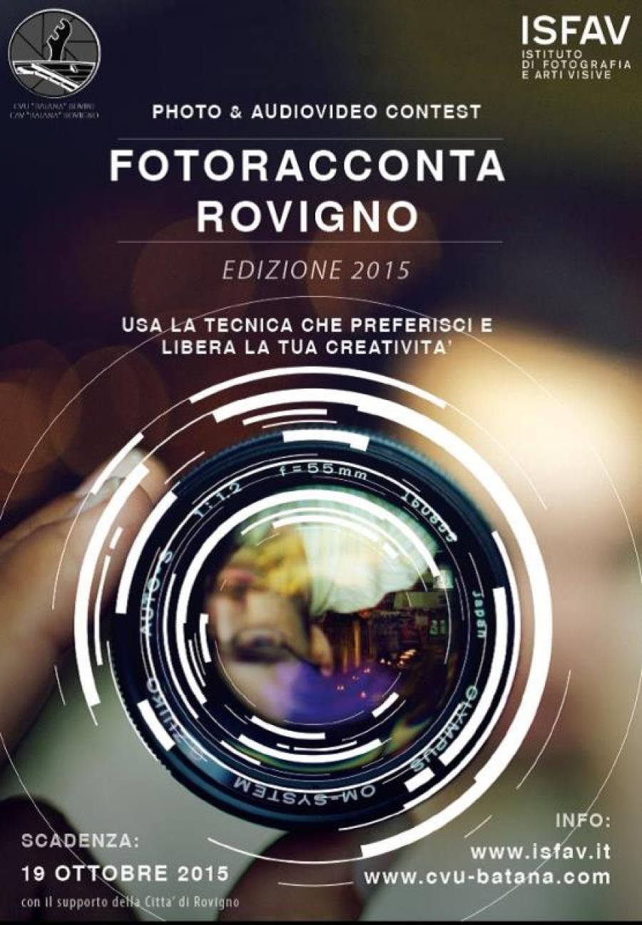 Bandito il concorso foto&amp;audio FOTORACCONTA ROVIGNO