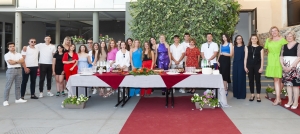 Consegna delle pagelle e dei diplomi ai maturandi