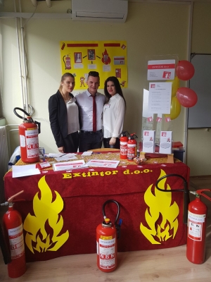 La IV perito economico alla Fiera delle aziende virtuali a Zagabria